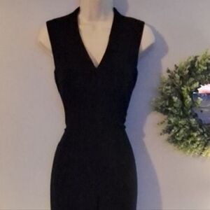 Elegant Black Sleeveless Jumpsuit